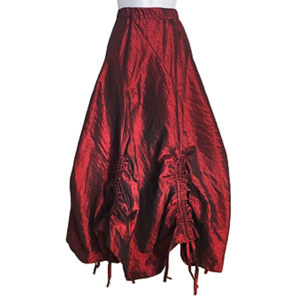 European Red Evening Dress - Picture 6 of 8